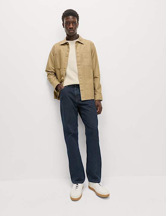 Authentische Relaxed Straight Fit Jeans