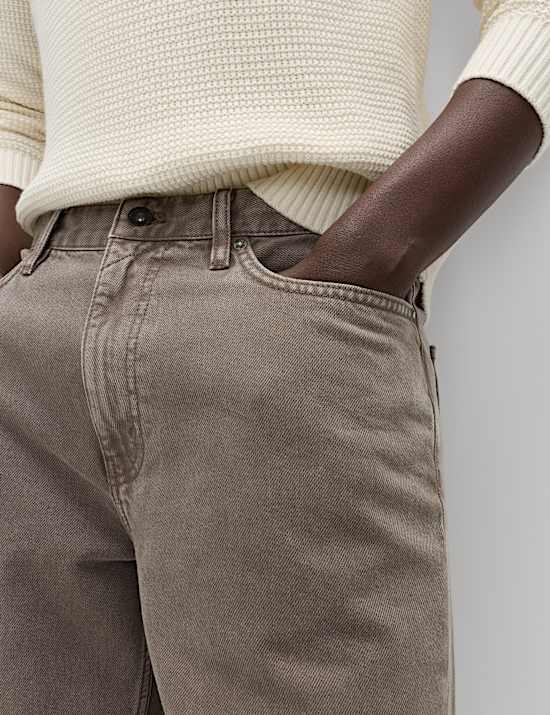 Jean coupe droite d&eacute;contract&eacute;e Authentic