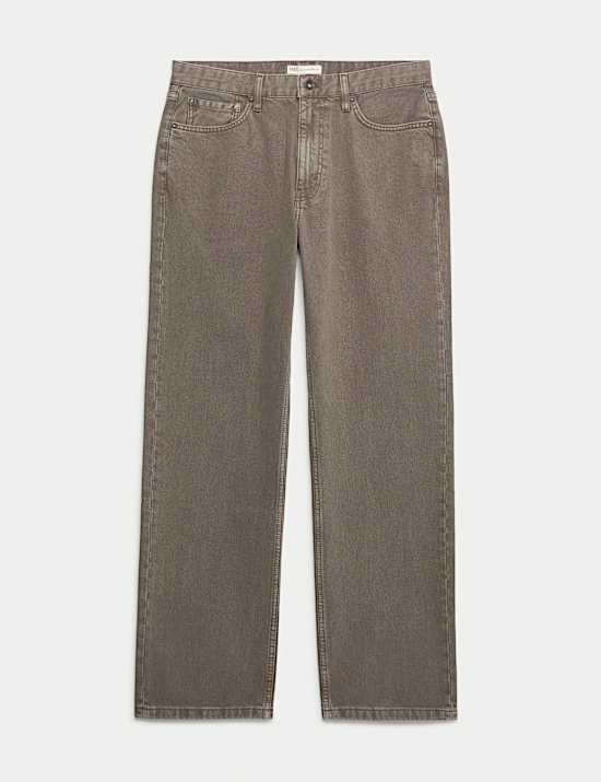 Authentic Relaxed Straight Fit Jeans