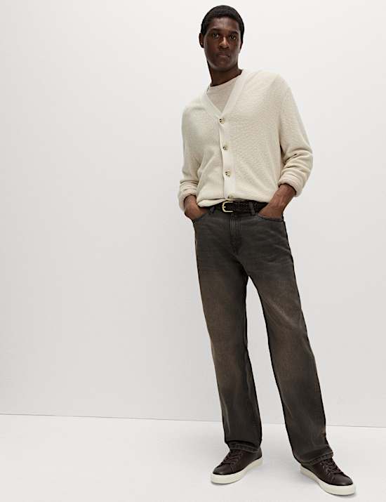 Authentic Relaxed Straight Fit Jeans