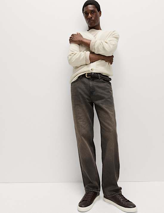 Authentic Relaxed Straight Fit Jeans