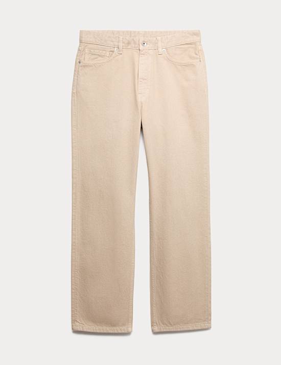 Authentic Relaxed Straight Fit Jeans
