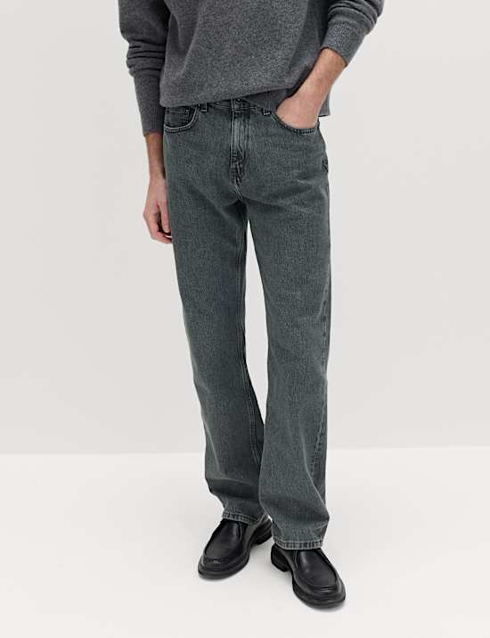 Authentic Relaxed Straight Fit Jeans