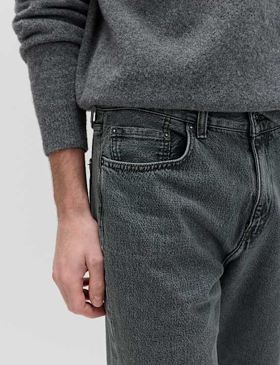 Authentic Relaxed Straight Fit Jeans