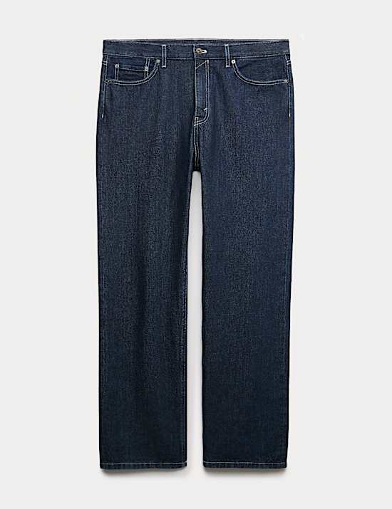 Authentic Relaxed Straight Fit Jeans