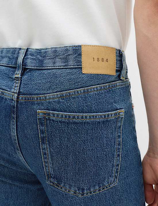 Authentic Relaxed Straight Fit Rigid Jeans
