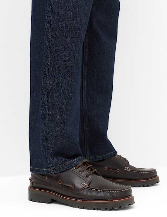 Authentic Relaxed Straight Fit Rigid Jeans