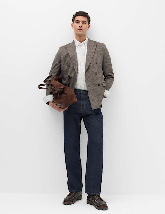Authentic Relaxed Straight Fit Rigid Jeans