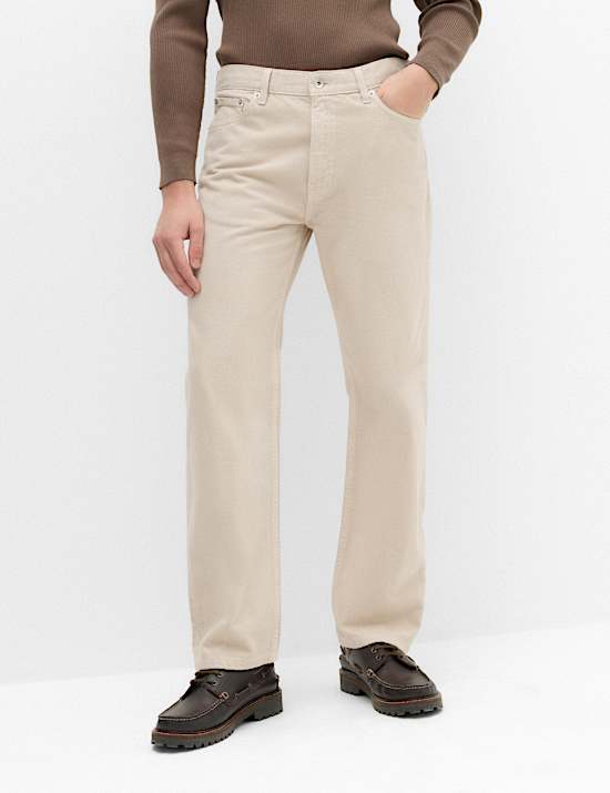 Authentic Jeans mit bequemer Passform und geradem Bein
