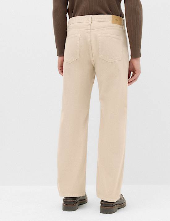 Authentic Jeans mit bequemer Passform und geradem Bein