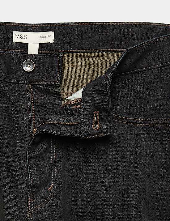 Authentic Loose Fit Rigid Denim Jeans
