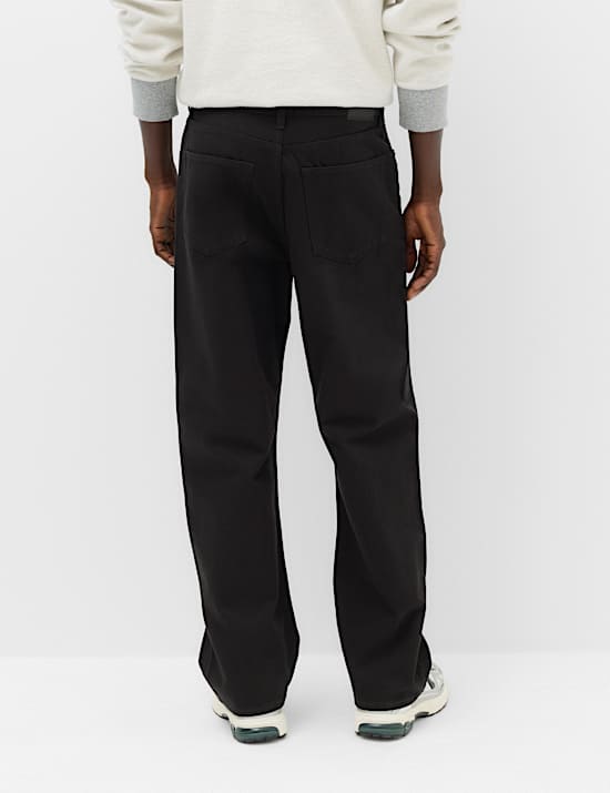 Authentic Loose Fit Rigid Denim Jeans