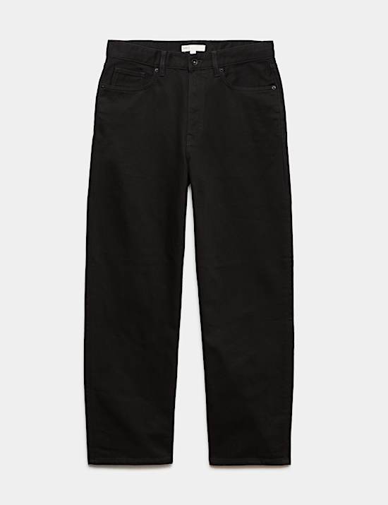 Authentic Loose Fit Rigid Denim Jeans