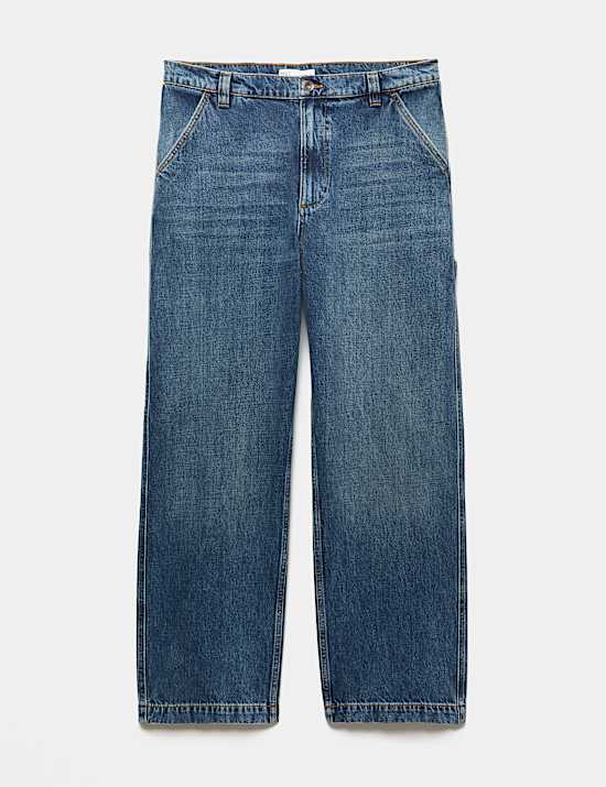 Loose Fit Cotton Rich Carpenter Jeans