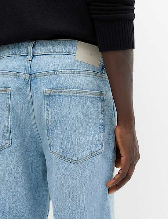 Straight Fit Authentic Stretch Jeans
