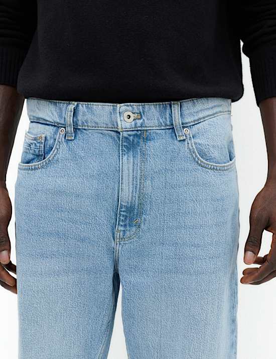 Straight Fit Authentic Stretch Jeans