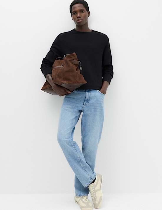 Straight Fit Authentic Stretch Jeans