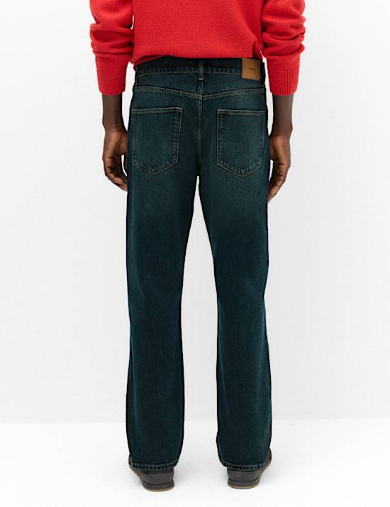 Straight Fit Authentic Stretch Jeans