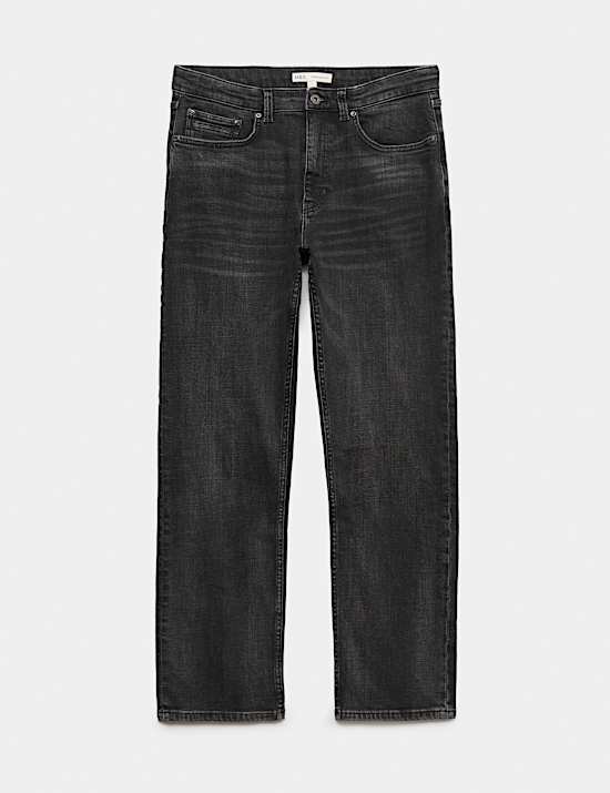 Straight Fit Authentic Stretch Jeans
