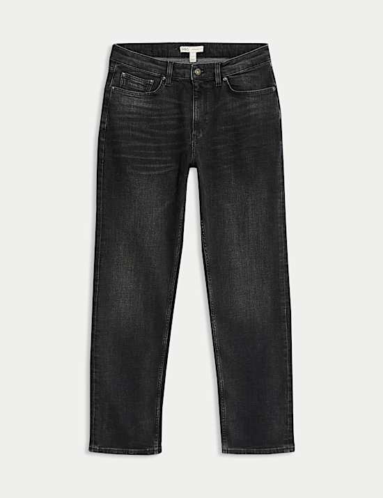 Straight Fit Stretch Jeans