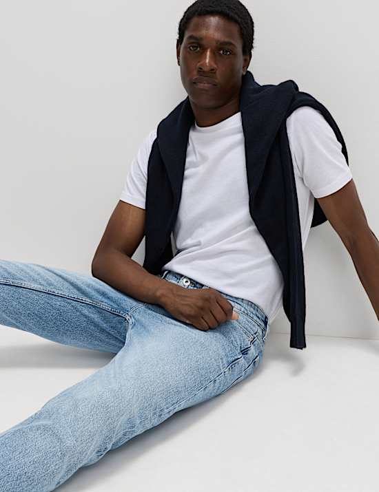 Slim Fit 5 Pocket Stretch Jeans