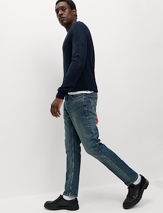 Slim Fit 5 Pocket Stretch Jeans