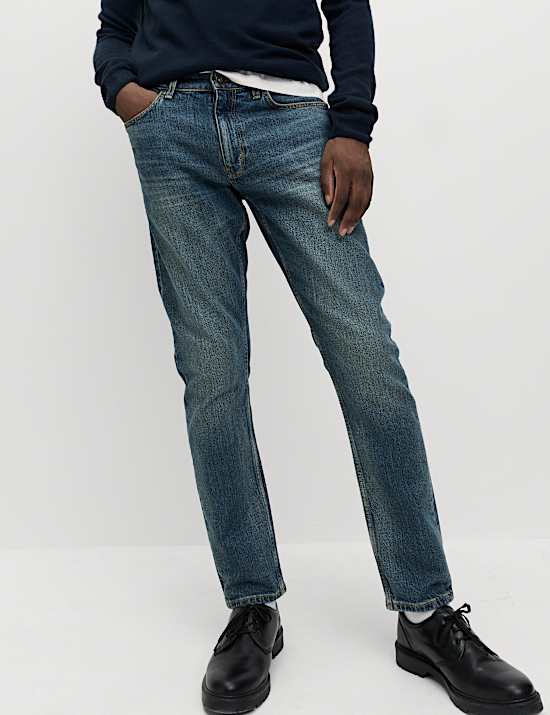 Slim Fit 5 Pocket Stretch Jeans