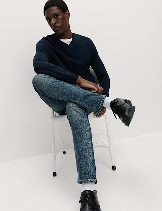 Slim Fit 5 Pocket Stretch Jeans