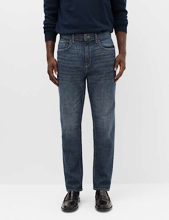 Jean 5 poches coupe droite