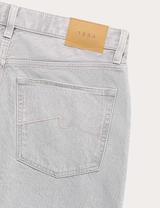 Loose Fit Rigid Denim Jeans