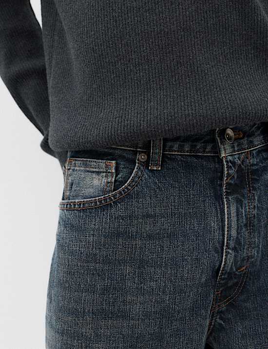 Authentic Barrel Fit Rigid Jeans