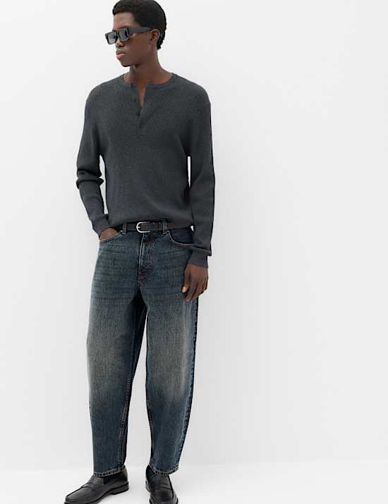 Authentic Barrel Fit Rigid Jeans