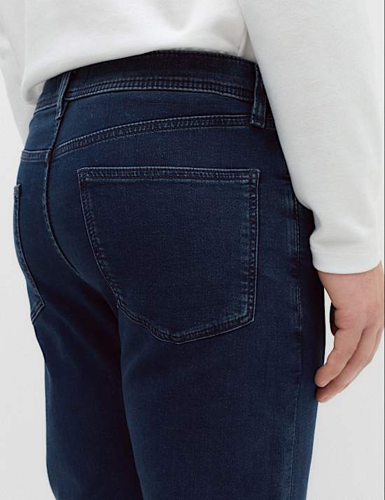 Jean extensible et confortable coupe droite