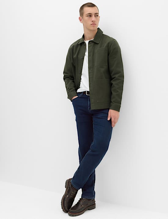 Jean extensible et confortable coupe droite