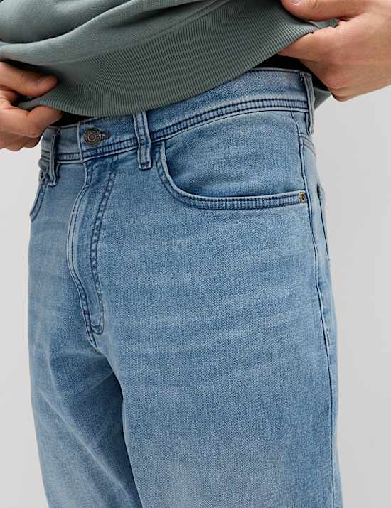 Jean extensible et confortable coupe slim