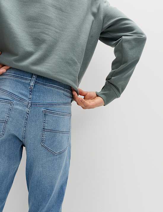 Jean extensible et confortable coupe slim