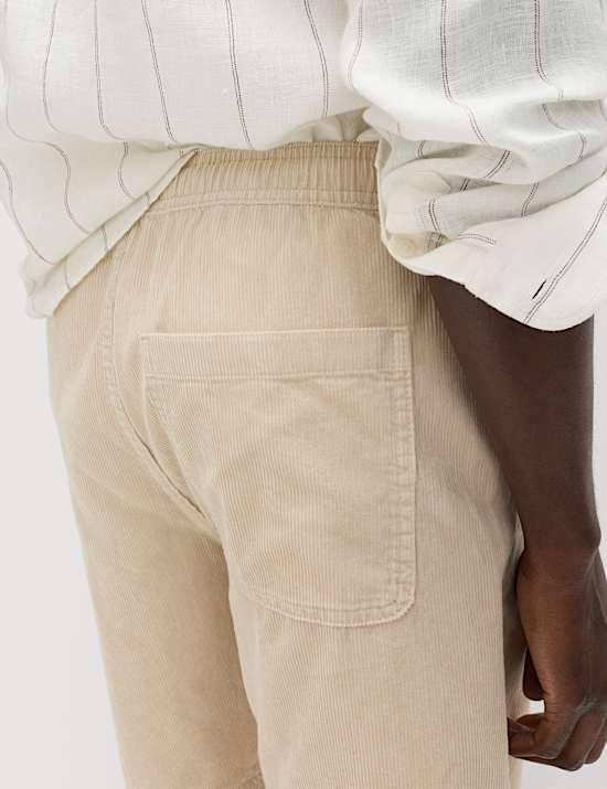 Pure Cotton Corduroy Shorts