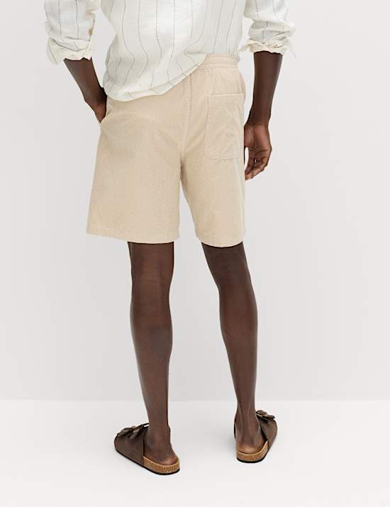 Pure Cotton Corduroy Shorts