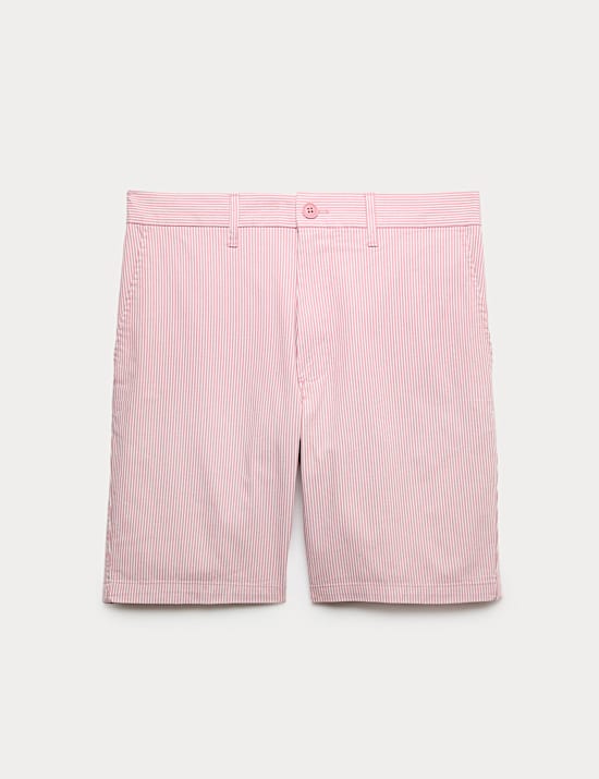Half-Elasticated Waist Chino Shorts