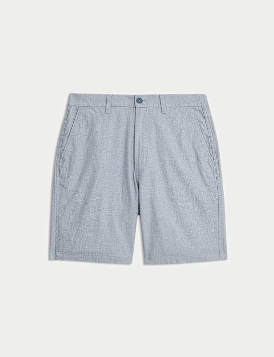 Half-Elasticated Waist Chino Shorts