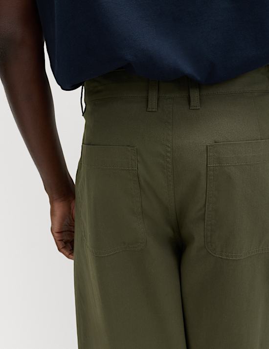 Pantalones de pata de barril