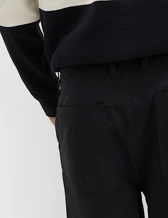 Barrel Fit Trousers