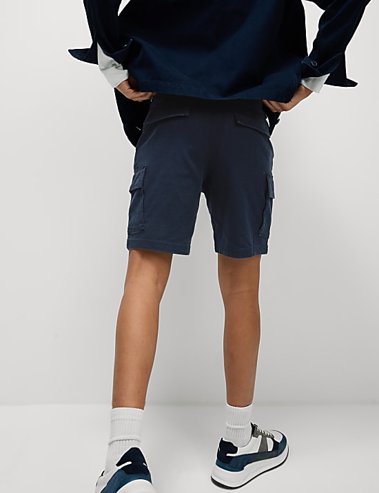 Straight Fit Stretch Cargo Short