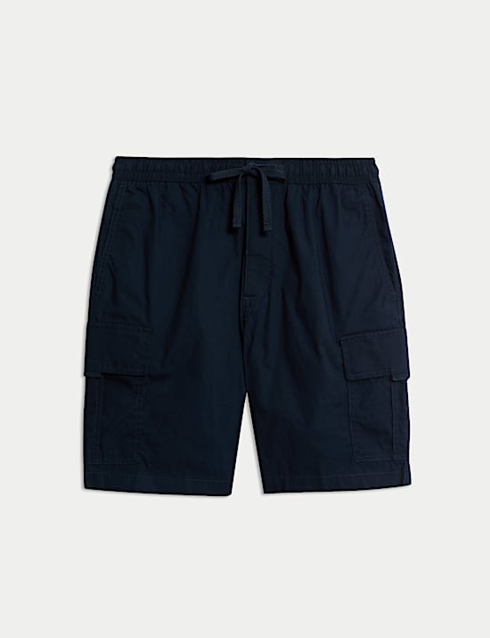 Elasticated Waist Ripstop Cargo Shorts