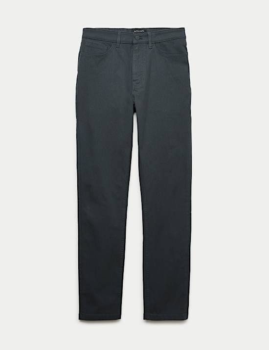 Cotton Rich Twill Performance Trousers