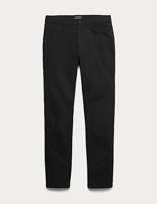Slim Fit Performance Twill 5 Pocket Trousers