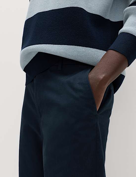 Regular Fit Pure Cotton Chinos