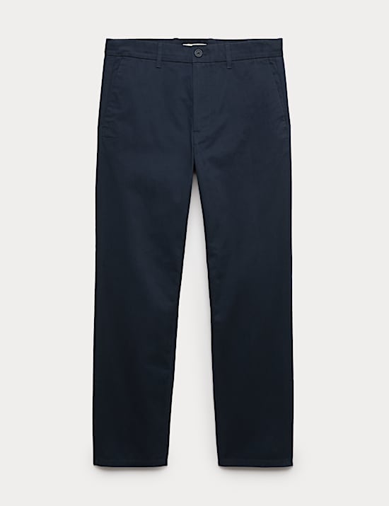 Regular Fit Pure Cotton Chinos