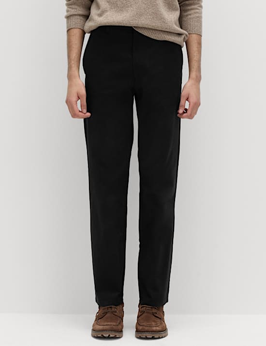 Regular Fit Pure Cotton Chinos
