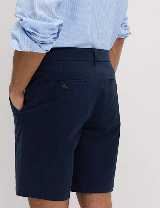 2pk Regular Fit Stretch Chino Shorts